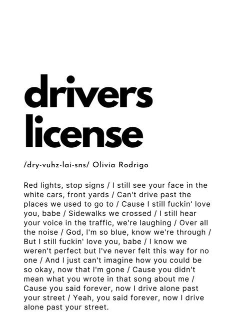 driving license lyrics|drivers license lyrics meaning.